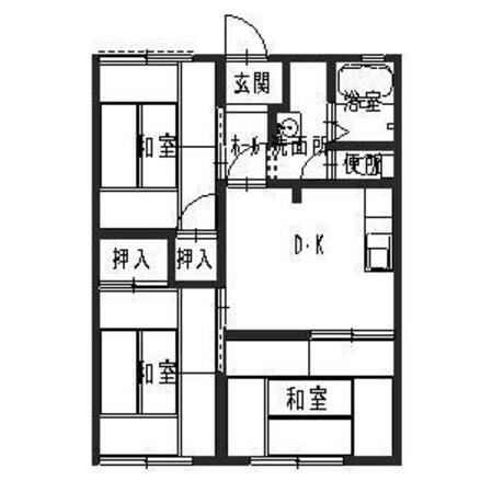 シティーリバーサイドの物件間取画像